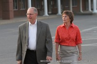 Van Stokes with his wife Lynn