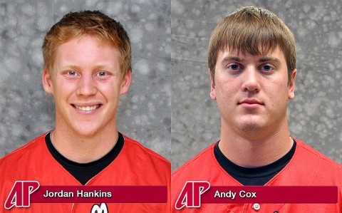 Jordan Hankins and Andy Cox