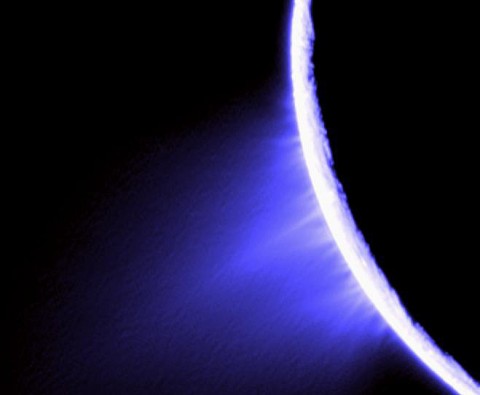 Cassini imaging scientists used views like this one to help them identify the source locations for individual jets spurting ice particles, water vapor and trace organic compounds from the surface of Saturn's moon Enceladus. (Image credit: NASA/JPL/Space Science Institute)