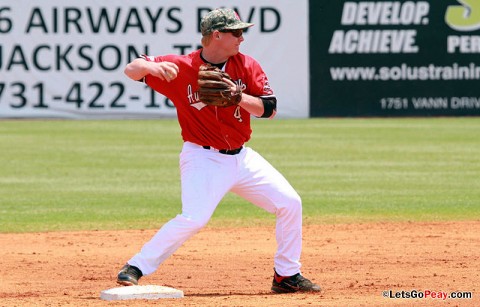 APSU Governors second baseman Jordan Hankins will play in the Cape Cod Baseball League this summer. (Courtesy: Austin Peay Sports Information)