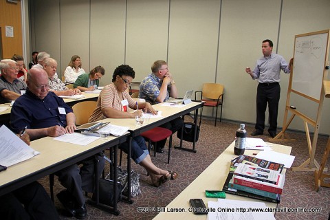 Chuck Sambuchino at the 2012 Clarksville Writer's Conference