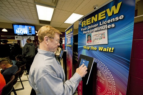 iPad ASSETS at Tennessee Driver Service Centers