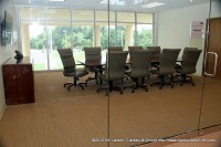 One of the two meeting rooms at the New Terminal