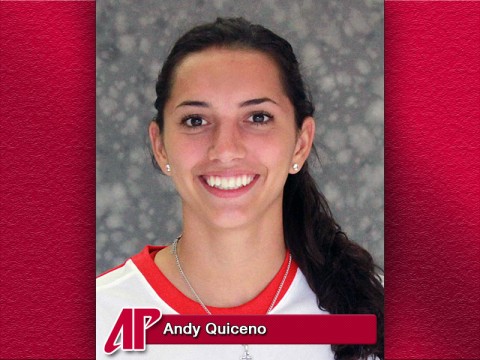 Austin Peay Lady Govs Soccer's Andy Quiceno is the APSU Athlete of the Week.