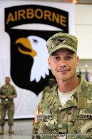 Col. Paul Bontrager, the Comamnder of the 101st Combat Aviation Brigade