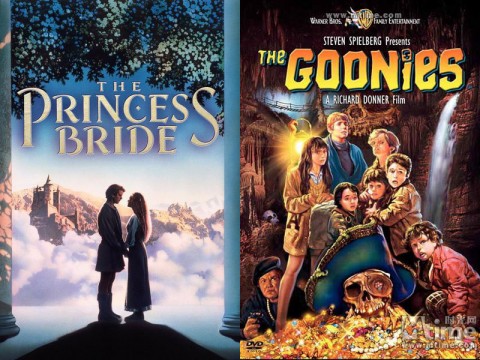 “The Princess Bride” and “The Goonies” Saturday at Movies in the Park