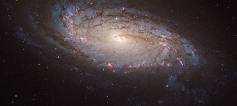 This image is produced from three exposures in visible and infrared light, observed by Hubble’s Advanced Camera for Surveys. (Credit: ESA/NASA)