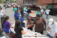 The Manna Café Ministries Mobile Café on Gracey Avenue