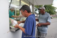 The Manna Café Ministries Mobile Café on Gracey Avenue