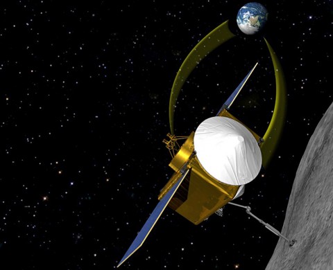 NASA's Origins-Spectral Interpretation-Resource Identification-Security-Regolith Explorer (OSIRIS-REx). (NASA / Goddard / University of Arizona) NASA's Origins-Spectral Interpretation-Resource Identification-Security-Regolith Explorer (OSIRIS-REx). (NASA / Goddard / University of Arizona)