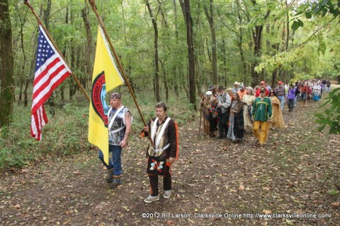 The 4th Annual Trail of Tears Memorial Walk