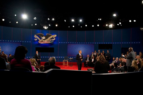 The second presidential debate—October 16th  (Scout Tufankjian/Obama for America)