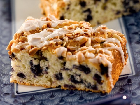 Blueberry Almond Coffee Cake