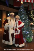 Santa and Mrs. Claus will be visiting with the children each weekend at Christmas on the Cumberland Santa and Mrs. Claus will be visiting with the children each weekend at Christmas on the Cumberland