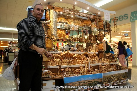 The 3 Wisemen of Bethlehem booth at Governor's Square Mall