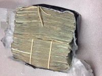 A Chattanooga man was found with $30,000 in his possession during a driving under the influence traffic stop.