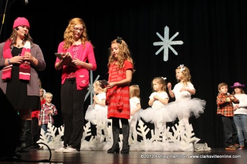 "Christmas in Snowflake County" Christmas Program at Montgomery Central High School.