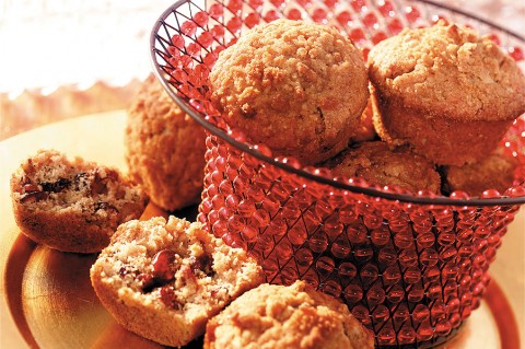 Bake Shop Cranberry Banana Muffins