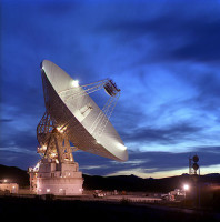 NASA’s 70-meter diameter Goldstone radar.