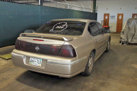 Chevrolet Impala used during the traffic stop. (Photo by CPD-Jim Knoll)