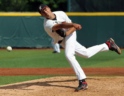 Austin Peay Senior Tyler Rogers. APSU Baseball. (Courtesy: Austin Peay Sports Information)