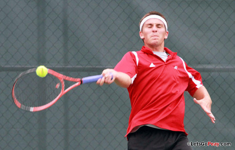 Austin Peay Men's Tennis. (Courtesy: Austin Peay Sports Information)