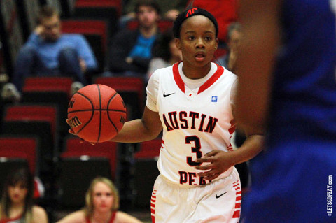 Austin Peay Women's Basketball. (Courtesy: Brittney Sparn/APSU Sports Information)