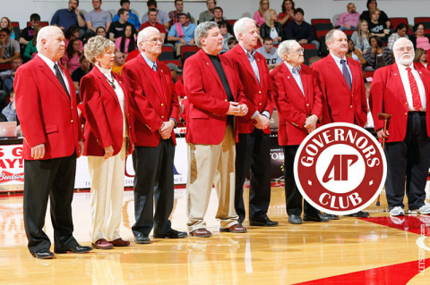 Red Coat Society. (Courtesy: Austin Peay Sports Information)