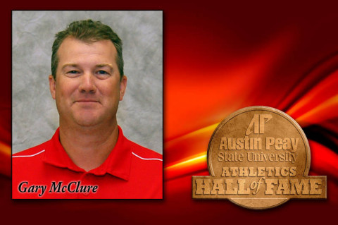 Austin Peay Baseball head coach Gary McClure inducted into APSU Athletics Hall. (Courtesy: Austin Peay Sports Information) Austin Peay Baseball head coach Gary McClure inducted into APSU Athletics Hall. (Courtesy: Austin Peay Sports Information)