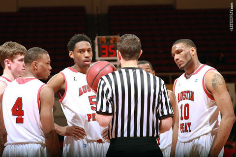 Austin Peay Men's Basketball. (Courtesy: Brittney Sparn/APSU Sports Information)