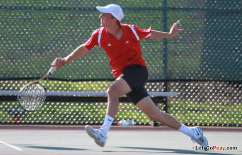 Austin Peay Men's Tennis. (Courtesy: Brittney Sparn/APSU Sports Information)