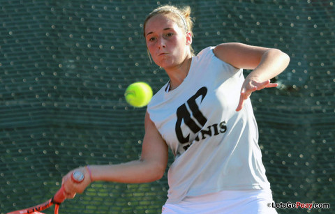 Austin Peay Women's Tennis. (Courtesy: Austin Peay Sports Information)