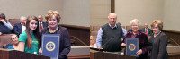 Alexis Mihalinec (left photo) and Susan and Bobby Powers (right photo) have been selected for the 2012 Governor’s Volunteer Stars Awards.