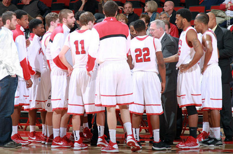 Austin Peay Men's Basketball. (Courtesy: Brittney Sparn/APSU Sports Information)