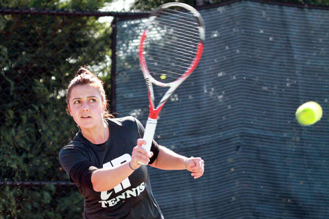 Austin Peay Women's Tennis. (Courtesy: Brittney Sparn/APSU Sports Information)