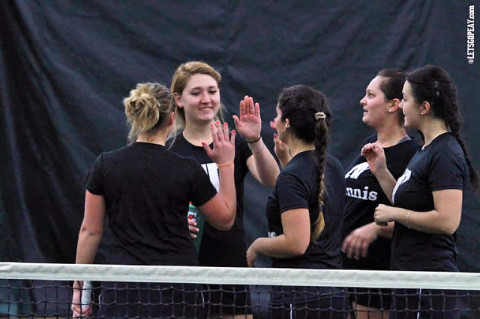 Austin Peay Women's Tennis. (Courtesy: Brittney Sparn/APSU Sports Information)