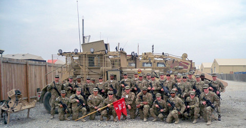 U.S. Army Soldiers from Route Clearance Package 77, Alpha Company, 1st Special Troops Battalion, 1st Brigade Combat Team, 101st Airborne Division (Air Assault), clear the roads in eastern Afghanistan to help ensure safe travel for civilians and Coalition Forces. (Courtesy photo by U.S. Army 1st Lt. Lisa Maginot, Task Force 426 UPAR)