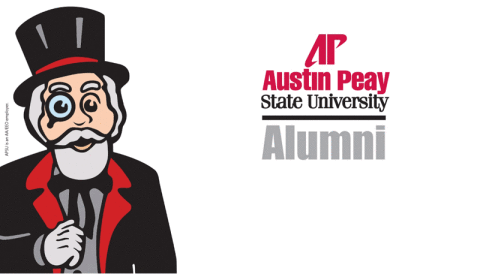 Front of APSU Alumni Association's New membership card Front of APSU Alumni Association's New membership card
