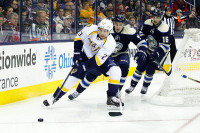 Nashville Predators Zach Boychuk (23). (Russell LaBounty – USA TODAY Sports)