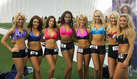 Tennessee Titans Cheerleaders Semifinal auditions April 20th. (Tennessee Titans)