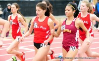 APSU’s Xiamar Richards in the 3000m run. Austin Peay Women’s Track and Field.