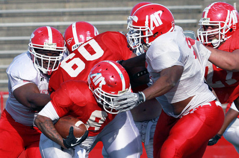 Austin Peay Football. (Courtesy: Brittney Sparn/APSU Sports Information)