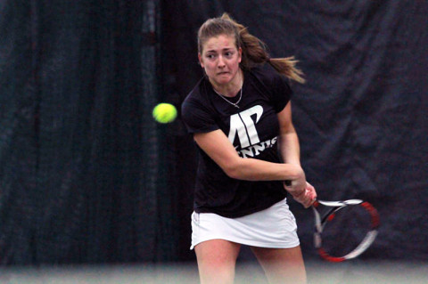 Austin Peay Women's Tennis. (Courtesy: Brittney Sparn/APSU Sports Information)