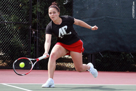 Austin Peay Women's Tennis. (Courtesy: Brittney Sparn/APSU Sports Information)