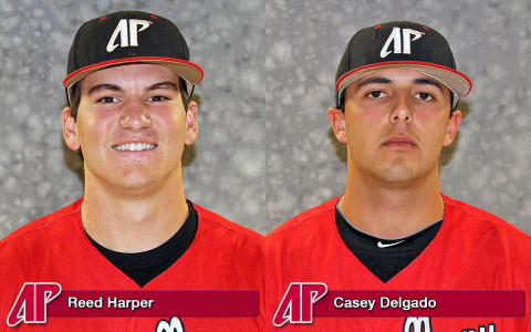 APSU's Reed Harper and Casey Delgado