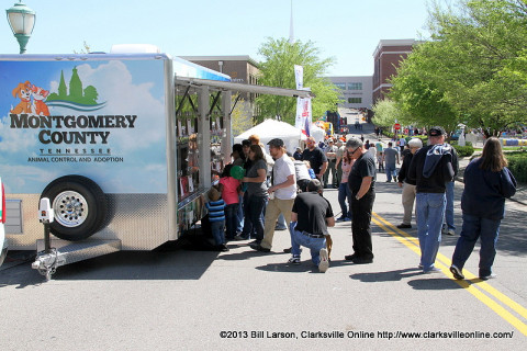 Montgomery County Animal Control Mobile Adoption Trailer