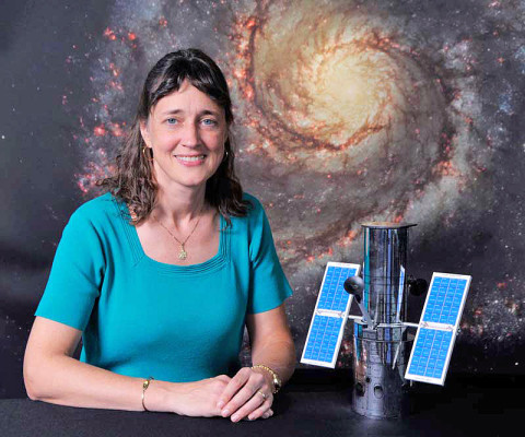 Jennifer Wiseman is a senior astrophysicist at the NASA Goddard Space Flight Center, where she serves as the Senior Project Scientist for the Hubble Space Telescope. (Credit: NASA)