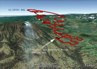 The study launched 10 flights between March 11-14, 2013, into the volcanic plume and along the rim of the Turrialba summit crater approx. 10,500 feet above sea level. (Image credit: NASA/ Matthew Fladeland)