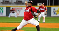 Nashville Sounds right-hander Frankie De La Cruz dominant in first start of the Year. (Mike Strasinger – sportsnashville.net)