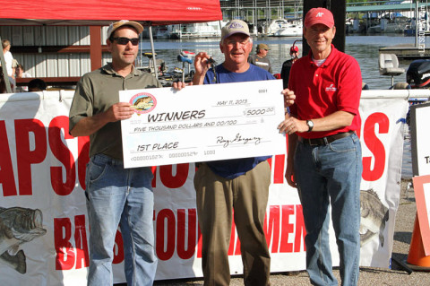 Larry Ethridge and Steve Richerson won 19th Annual Governors Bass Tournament. (Courtesy: Austin Peay Sports Information)